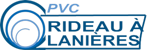 PVC-Streifen-Vorhang-Logo