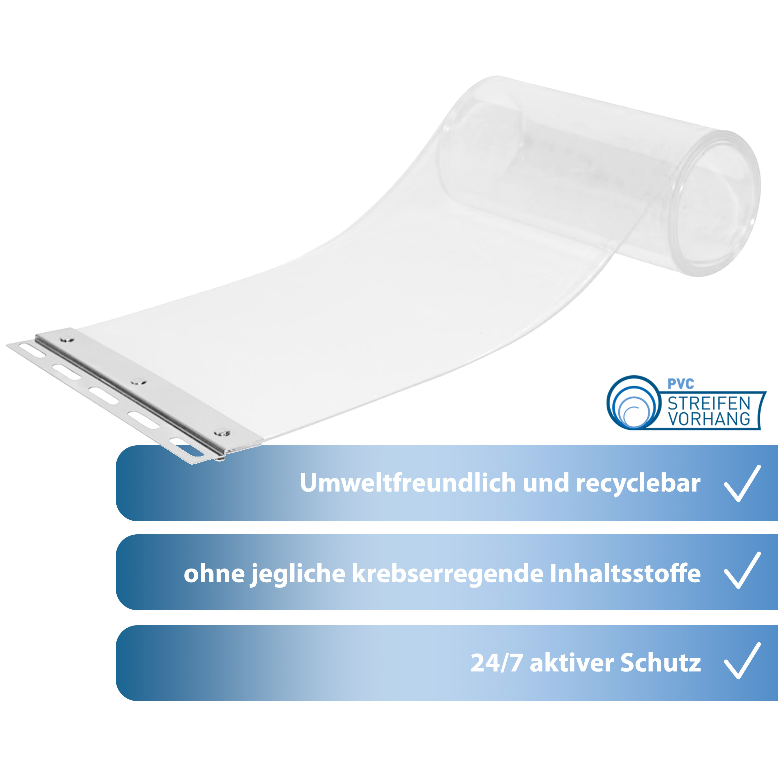 Rouleaux de PVC transparent cristal – Image 3