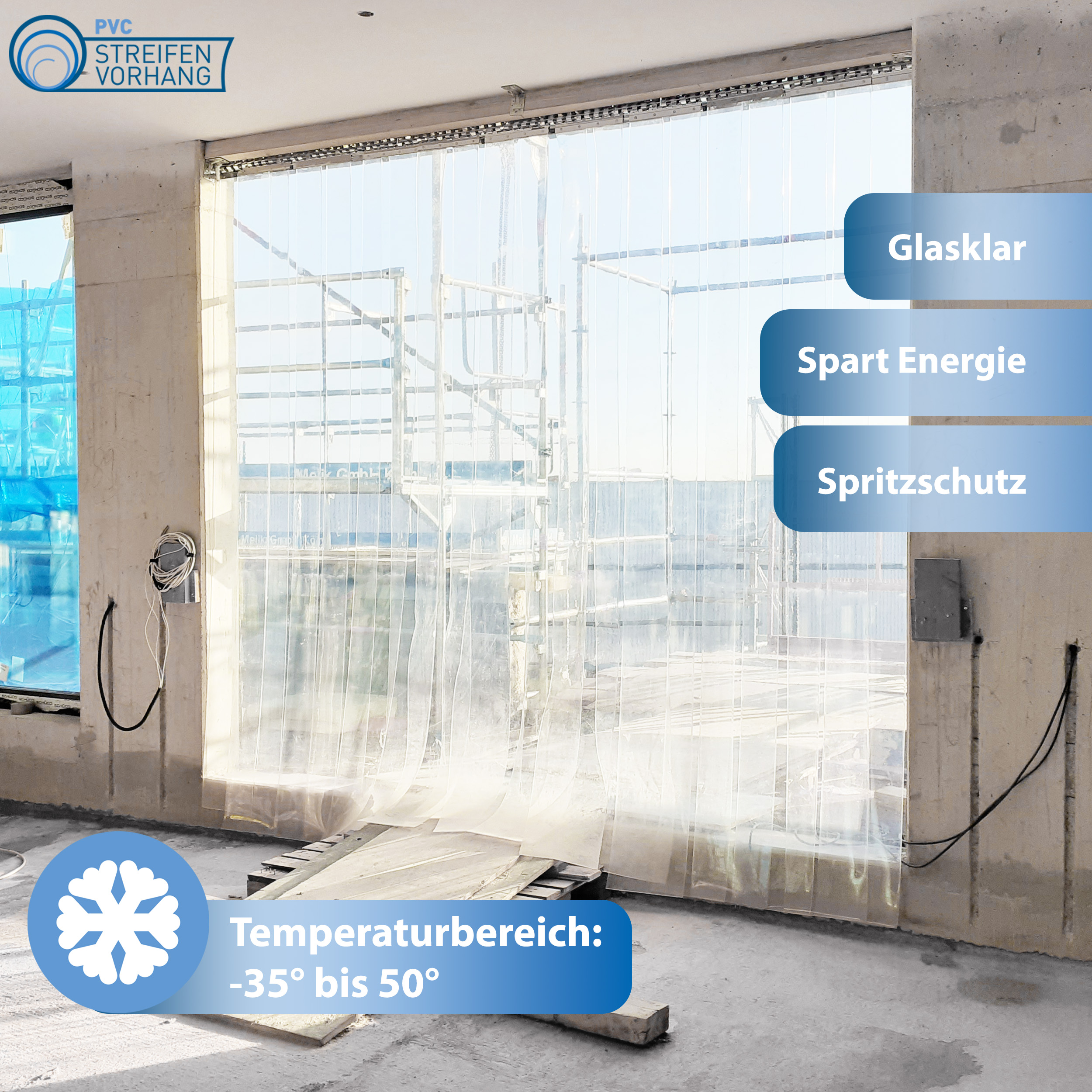 Rouleaux de PVC transparent cristal – Image 4