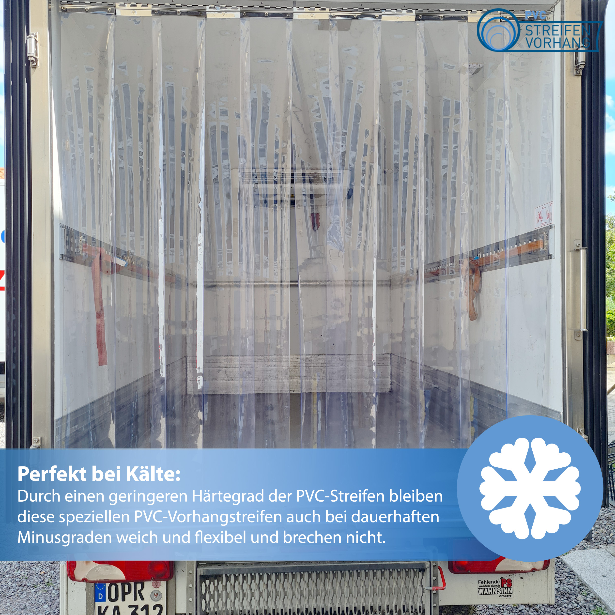 Bande de remplacement pour rideau en PVC KÜHLHAUS – Image 5