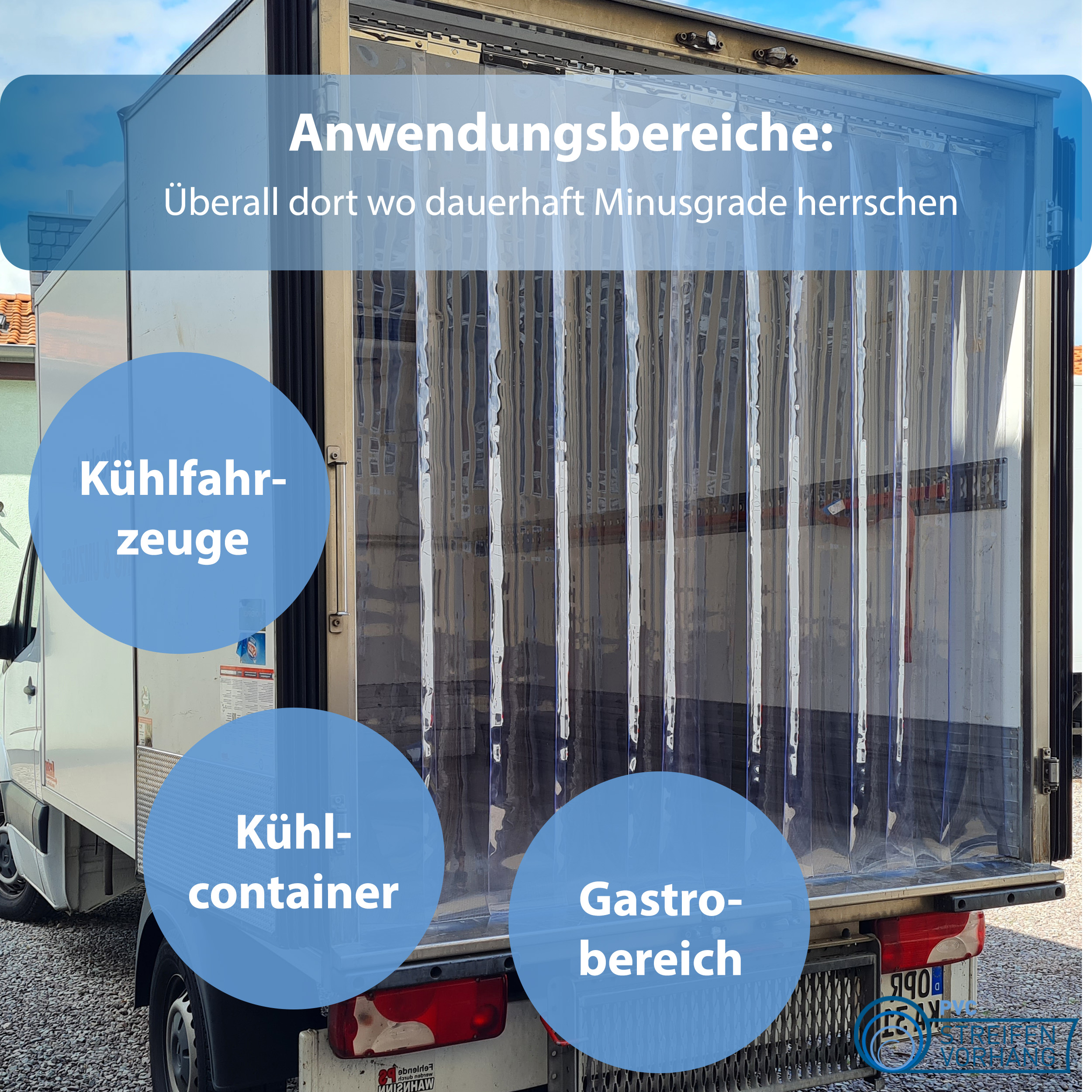 Bande de remplacement pour rideau en PVC KÜHLHAUS – Image 4