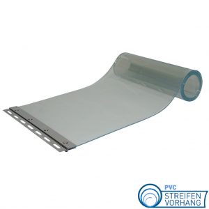 PVC Lamellenvorhang feuerhemmend-B1 transaprent
