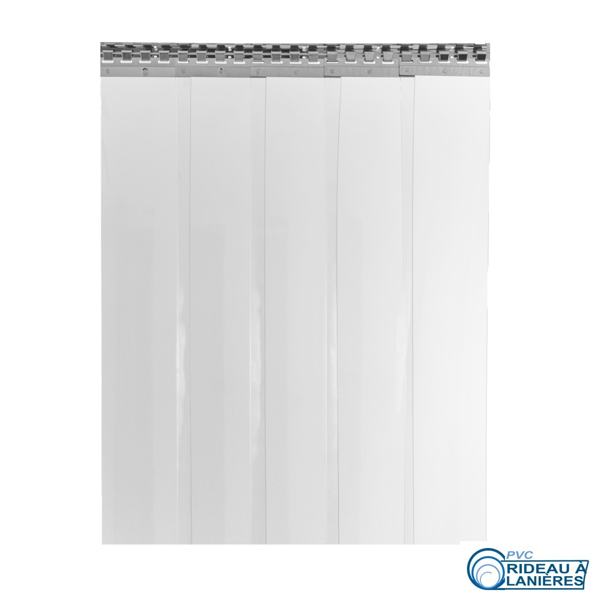 PVC Lamellenvorhang glasklar