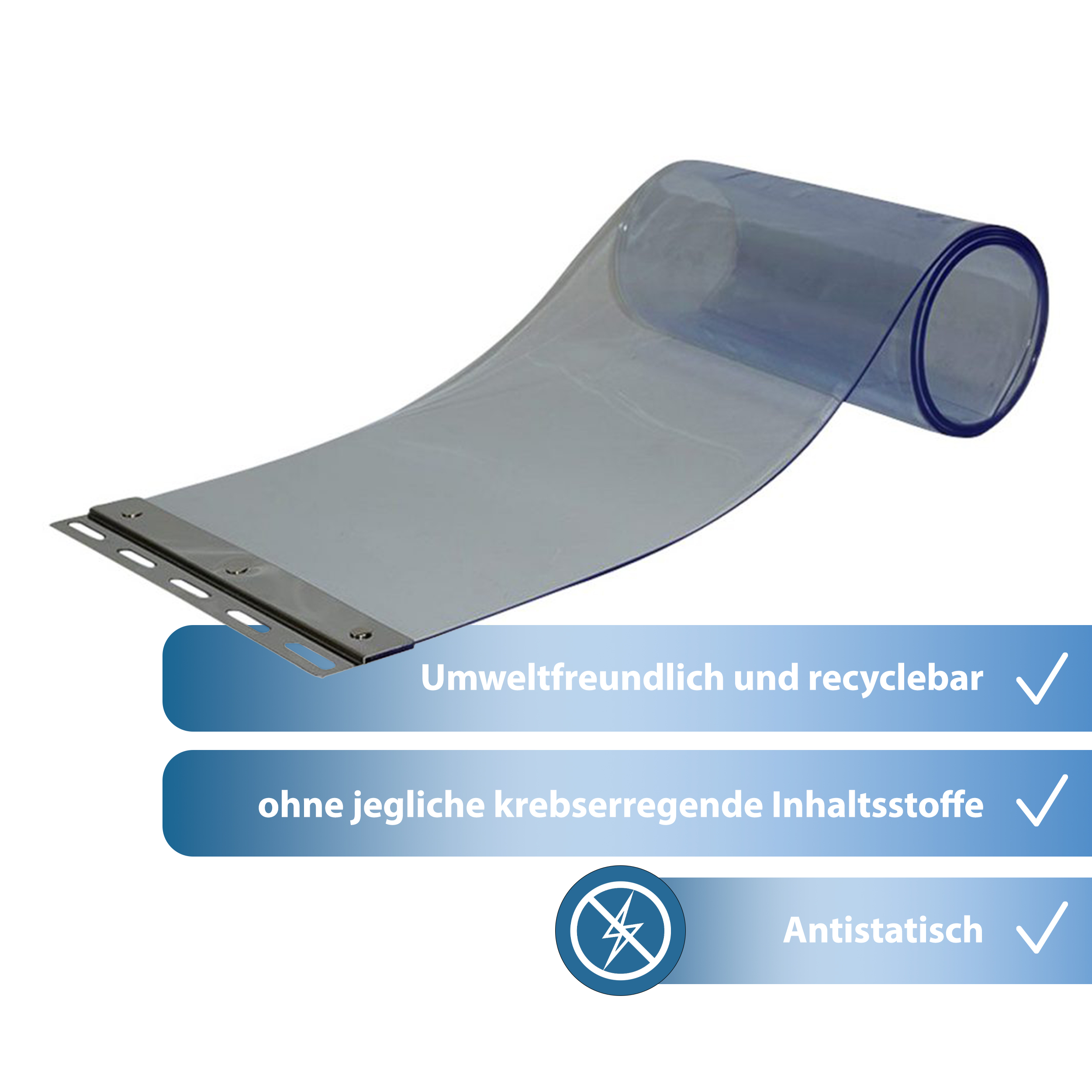 Bandes de PVC au mètre, antistatiques – Image 2
